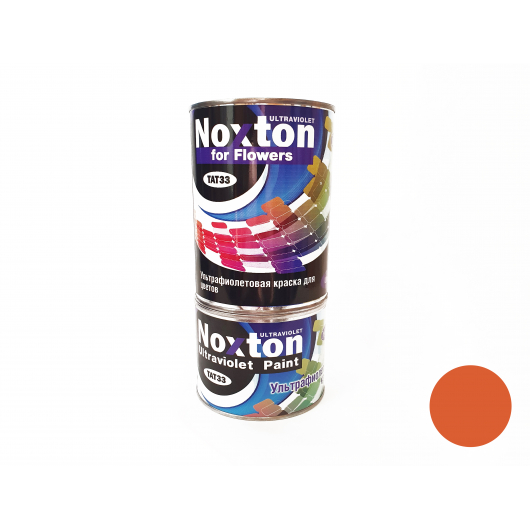 Флуоресцентна фарба для квітів NoxTon for Flowers темно-помаранчева