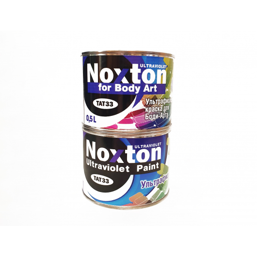 Флуоресцентна фарба для боді-арту NoxTon for Body Art біла - изображение 2 - интернет-магазин tricolor.com.ua