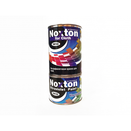 Флуоресцентна фарба для тканини NoxTon for Cloth біла - изображение 2 - интернет-магазин tricolor.com.ua