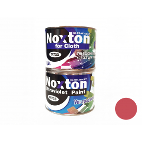Флуоресцентная краска для ткани NoxTon for Cloth красная