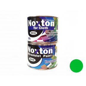 Флуоресцентная краска для ткани NoxTon for Cloth зеленая