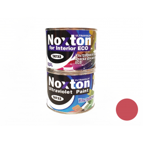 Флуоресцентна фарба для внутрішніх робіт NoxTon for Interior Eco червона