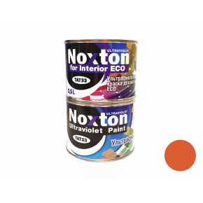 Флуоресцентна фарба для внутрішніх робіт NoxTon for Interior Eco темно-помаранчева