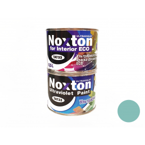 Флуоресцентна фарба для внутрішніх робіт NoxTon for Interior Eco блакитна