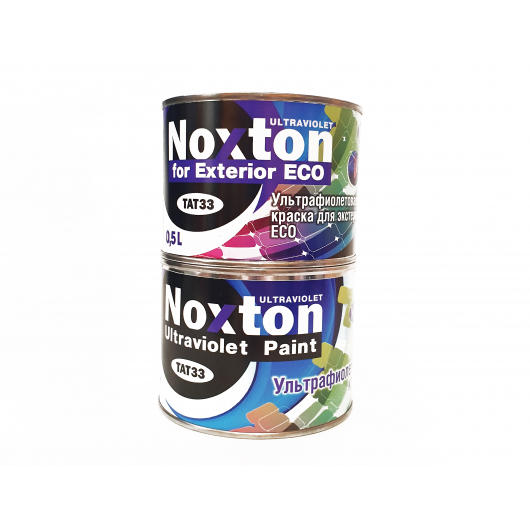 Флуоресцентна фарба для зовнішніх робіт NoxTon for Exterior Eco біла