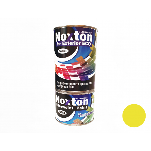 Флуоресцентна фарба для зовнішніх робіт NoxTon for Exterior Eco жовта