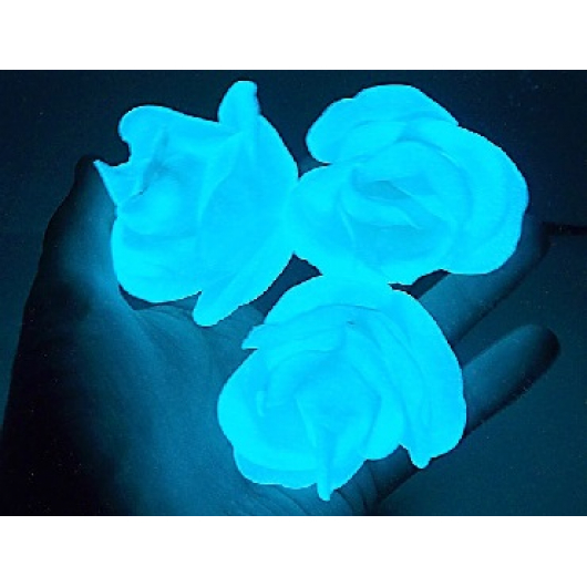 Фарба люмінесцентна AcmeLight для пластика (2К) блакитна - интернет-магазин tricolor.com.ua