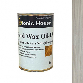 Масло для дерева Bionic House Hard Wax Oil - UV з твердим воском і УФ-захистом Біле - интернет-магазин tricolor.com.ua