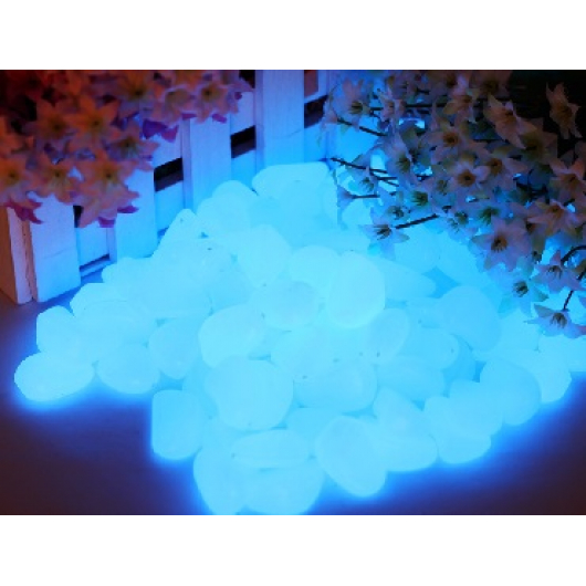 Люмінесцентні пластикові камені AcmeLight PVC блакитні - изображение 3 - интернет-магазин tricolor.com.ua