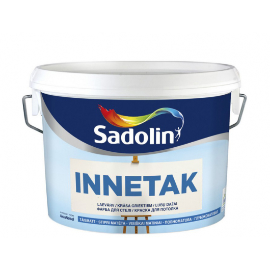 Фарба для стелі Sadolin Innetak біла глибокоматова