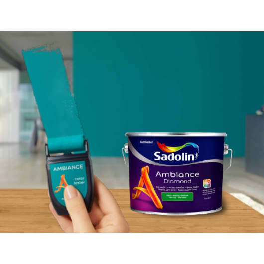 Тестер фарби Sadolin Ambiance Frosted Sky - изображение 6 - интернет-магазин tricolor.com.ua