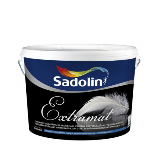Фарба для стін Sadolin Inova Extramat біла глибокоматова