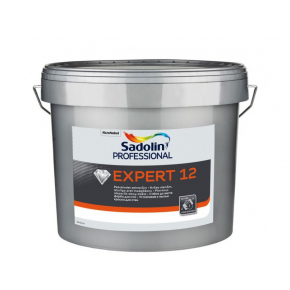 Фарба для стін Sadolin Expert 12 біла напівматова що миється