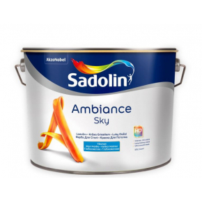 Фарба для стелі Sadolin Ambiance Sky біла глибокоматова