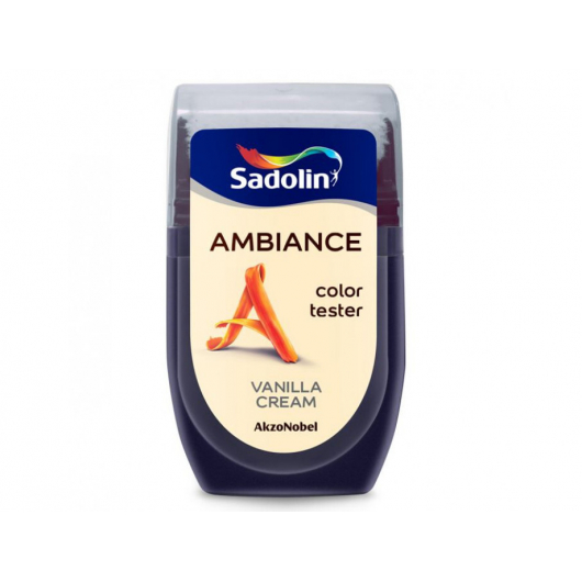 Тестер фарби Sadolin Ambiance Vanilla Cream - интернет-магазин tricolor.com.ua