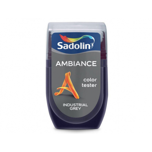 Тестер фарби Sadolin Ambiance Industrial Grey - интернет-магазин tricolor.com.ua