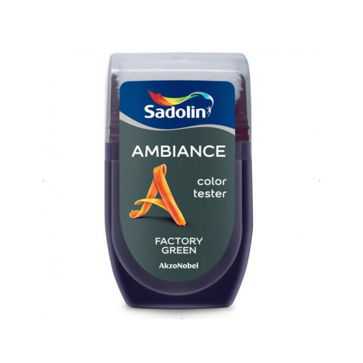 Тестер фарби Sadolin Ambiance Factory Green - интернет-магазин tricolor.com.ua