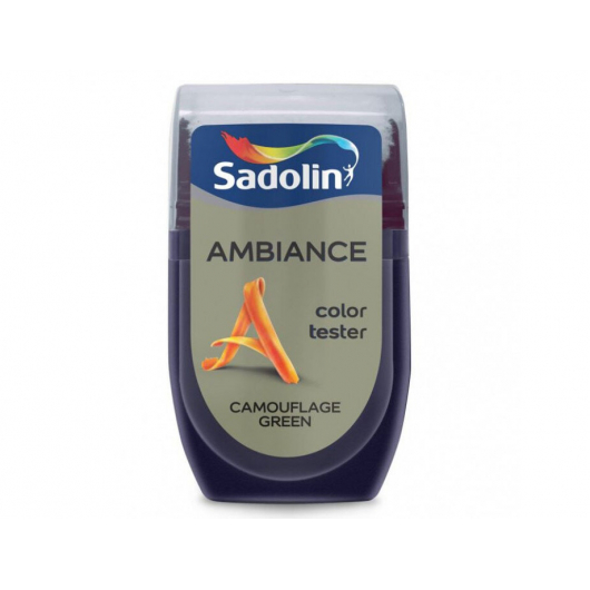 Тестер фарби Sadolin Ambiance Camouflage Green - интернет-магазин tricolor.com.ua