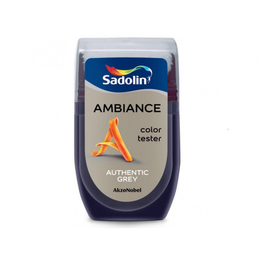 Тестер фарби Sadolin Ambiance Authentic Grey - интернет-магазин tricolor.com.ua