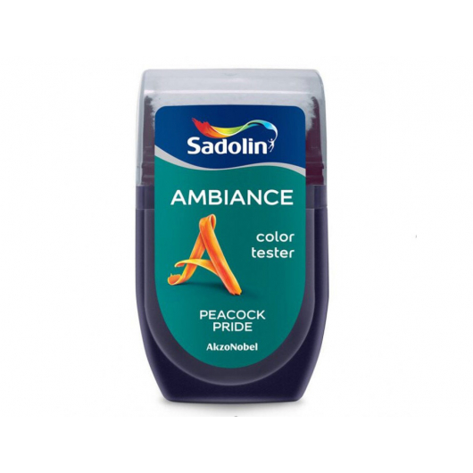 Тестер фарби Sadolin Ambiance Peacock Pride - интернет-магазин tricolor.com.ua