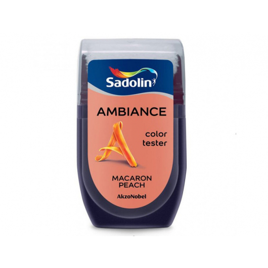 Тестер фарби Sadolin Ambiance Macaron Peach - интернет-магазин tricolor.com.ua