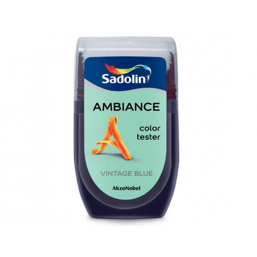 Тестер фарби Sadolin Ambiance Vintage Blue - интернет-магазин tricolor.com.ua