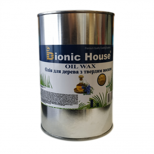 Масло-віск для дерева з карнаубським воском Bionic House в кольорі (горіх) - изображение 2 - интернет-магазин tricolor.com.ua