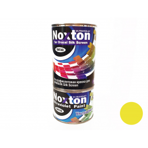 Флуоресцентна фарба для оракалу та самок. плівки NoxTon Silk Screen for Oracal жовта