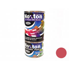 Флуоресцентная краска для оракала и самокл. пленки NoxTon Silk Screen for Oracal красная