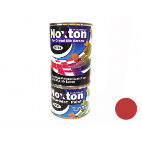 Флуоресцентная краска для оракала и самокл. пленки NoxTon Silk Screen for Oracal темно-красная