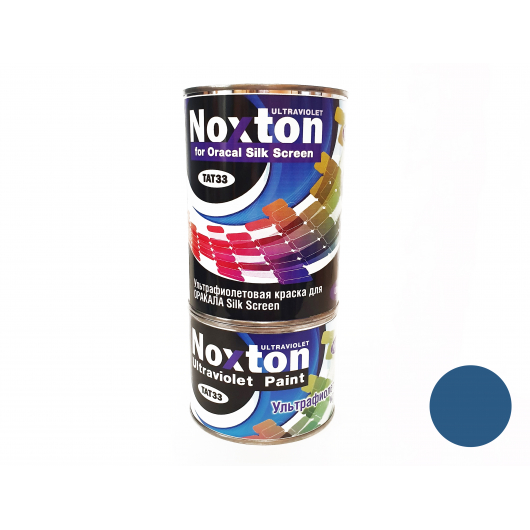 Флуоресцентна фарба для оракалу та самок. плівки NoxTon Silk Screen for Oracal темно-синя