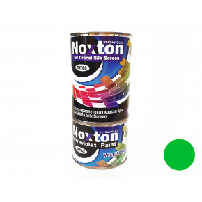 Флуоресцентная краска для оракала и самокл. пленки NoxTon Silk Screen for Oracal зеленая