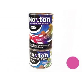 Флуоресцентная краска для оракала и самокл. пленки NoxTon Silk Screen for Oracal розовая