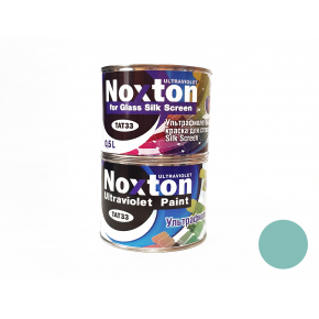 Флуоресцентная краска для стекла NoxTon Silk Screen for Glass голубая