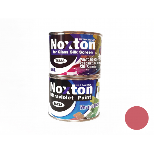 Флуоресцентна фарба для скла NoxTon Silk Screen for Glass світло-фіолетова