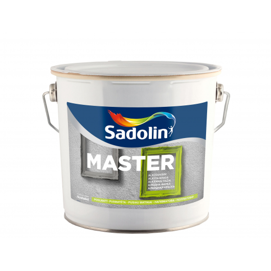 Емаль універсальна Sadolin Master 30 база ВС напівматова - изображение 2 - интернет-магазин tricolor.com.ua