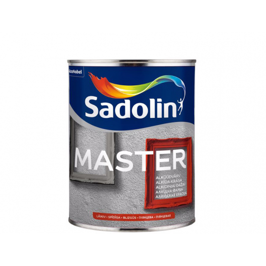 Емаль універсальна Sadolin Master 90 біла високоглянсова - интернет-магазин tricolor.com.ua