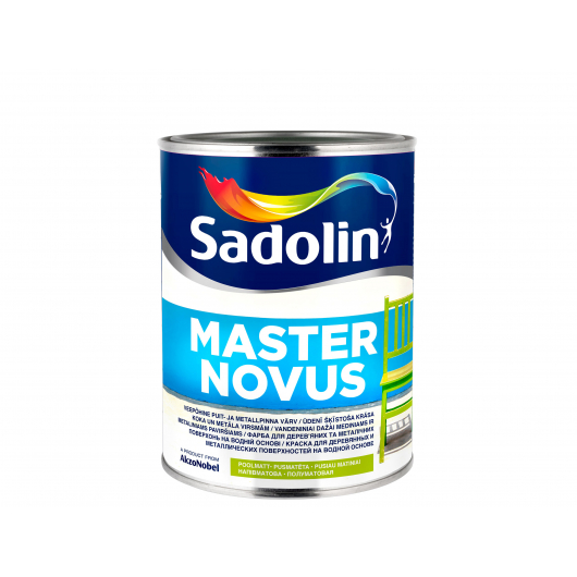 Фарба алкідно-емульсійна Sadolin Novus 15 біла напівматова