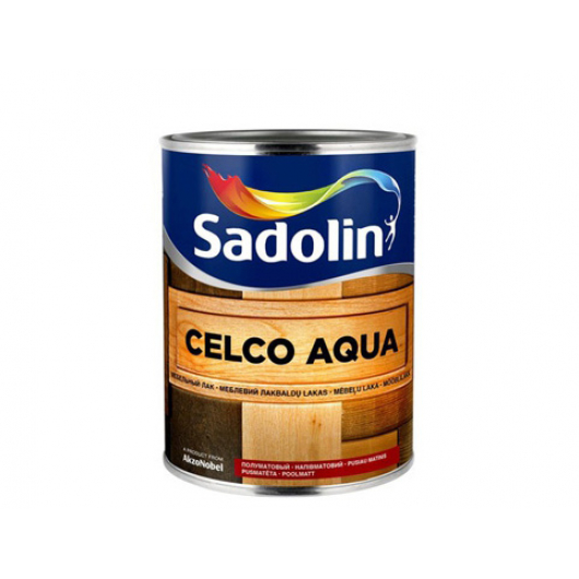 Лак для стен Sadolin Celco Aqua глянцевый - интернет-магазин tricolor.com.ua