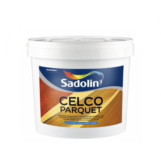 Лак для підлоги Sadolin Celco Floor Aqua зносостійкий матовий