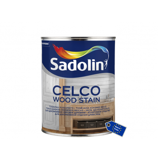 Морилка водорозчинна Sadolin Celco Wood Stain - интернет-магазин tricolor.com.ua