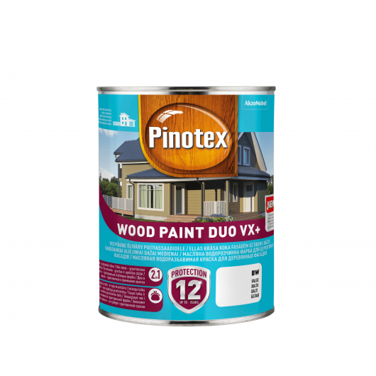 Фарба фасадна масляна Pinotex Wood Paint Duo VX + біла