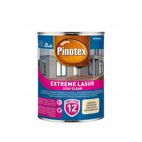 Лазур фасадна Pinotex Wood Paint Extreme Lasur сама очищується
