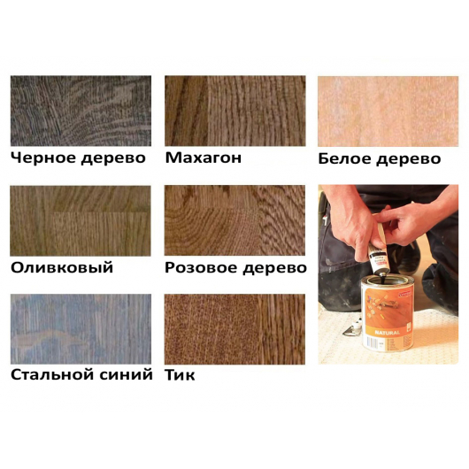 Пігментна паста Synteko Tinting paste для колеровки масла Біле дерево - изображение 2 - интернет-магазин tricolor.com.ua