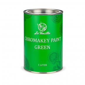 Краска хромакей Le Vanille ChromaKey Paint зеленая - интернет-магазин tricolor.com.ua