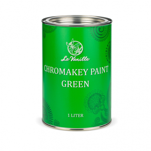 Фарба хромакей Le Vanille ChromaKey Paint зелена - интернет-магазин tricolor.com.ua