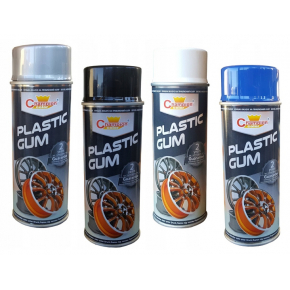 Спрей-фарба рідка гума Champion Plastic Gum срібляста - изображение 2 - интернет-магазин tricolor.com.ua