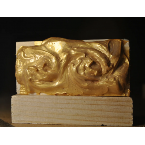 Декоративная краска с эффектом металлик Aurum AtrMetall светлое золото - изображение 2 - интернет-магазин tricolor.com.ua