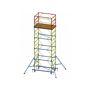 Вишка-тура Піонер Атлант 2*1,2 7,4 м на домкратах