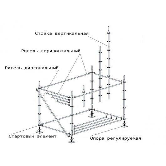 Патрубок с полухомутом 0,25 м Пионер леса модульные - изображение 2 - интернет-магазин tricolor.com.ua